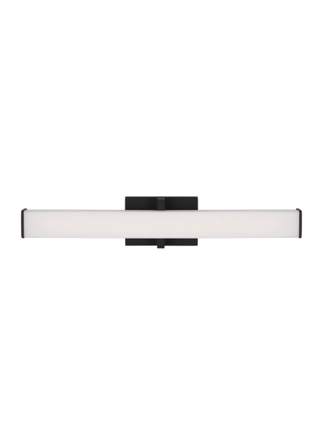 Visual Comfort Modern 700BCELI24B-LED930-277 Bath Vanity Light 24 in. wide - Nightshade Black