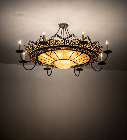 Meyda Tiffany Stanley 132183 Chandelier Light - Timeless Bronze