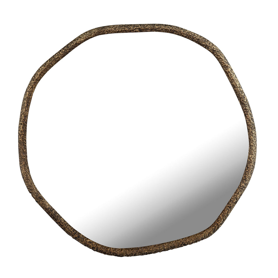 Elk Lighting H0896-10955  Warped Mirror Brass