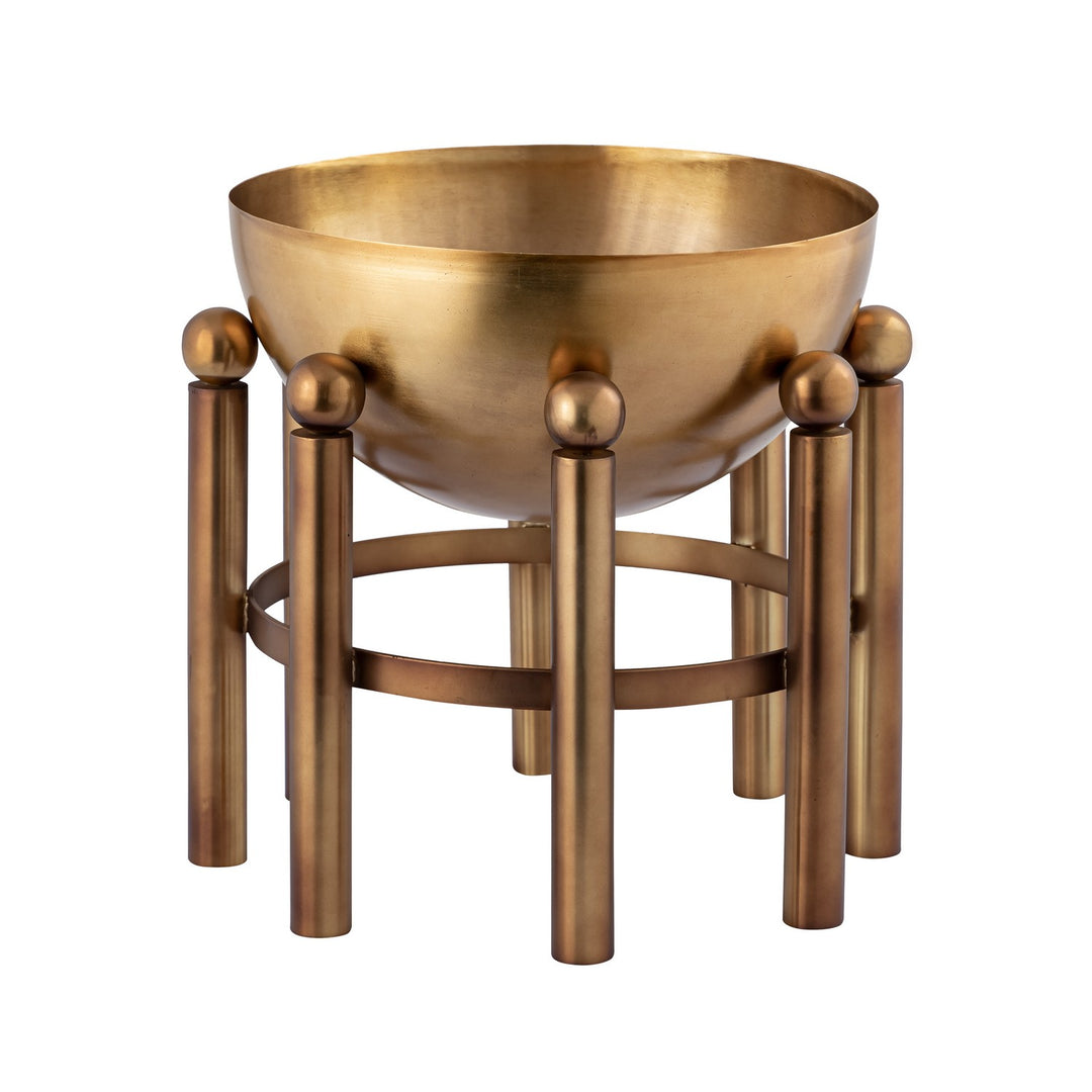 Elk Lighting H0897-10935  Piston Footed Home Decor Brass