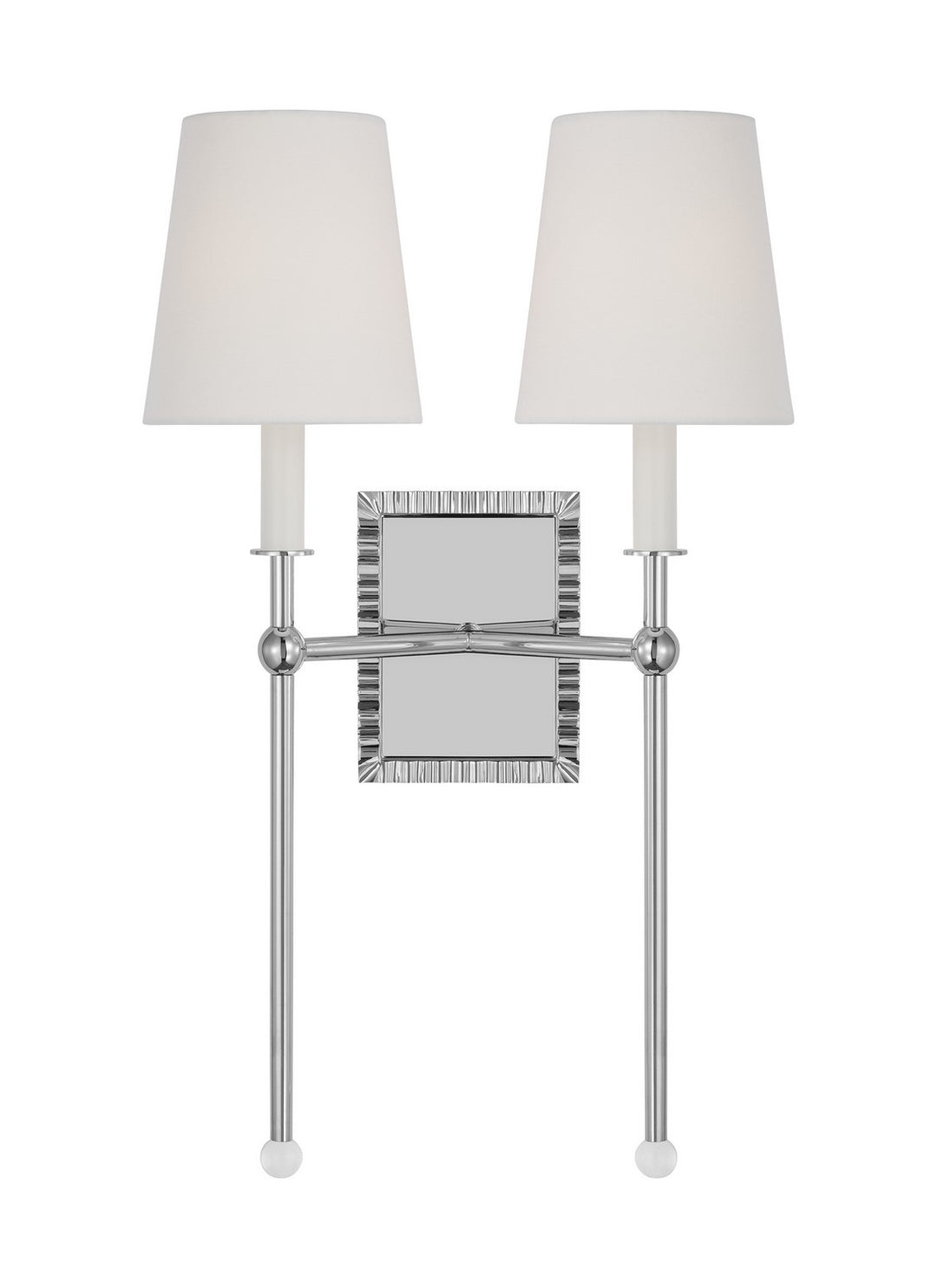 Visual Comfort Studio Baxley AW1202PN Wall Light - Polished Nickel