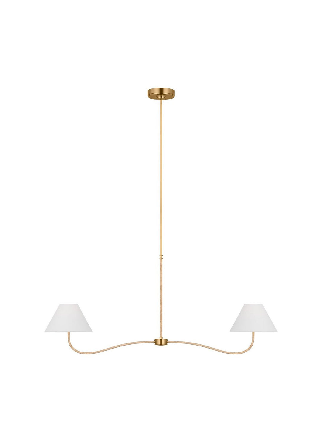 Visual Comfort Studio Laguna CC1712BBS Pendant Light - Burnished Brass