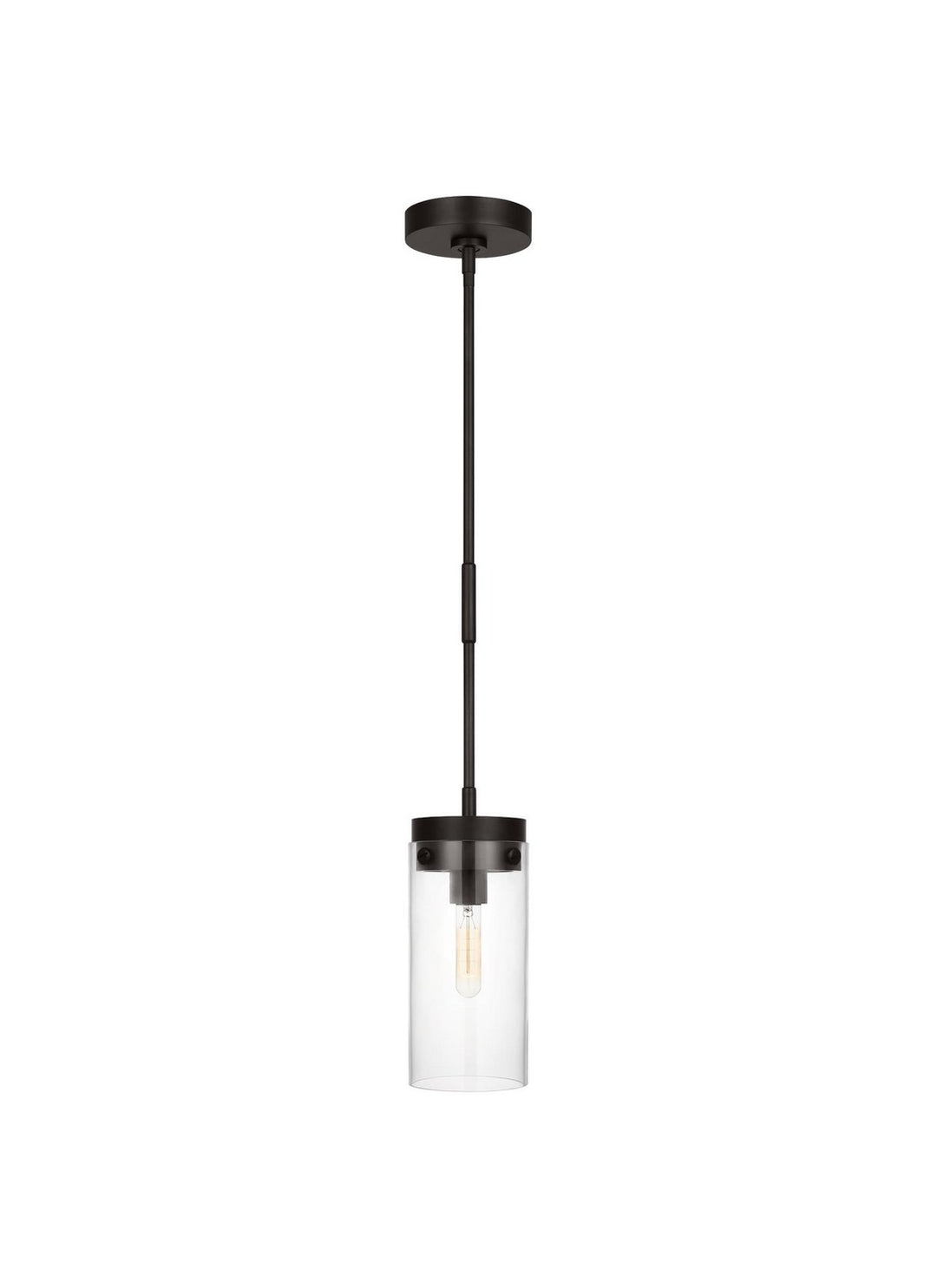 Visual Comfort Studio Garrett CP1001AI Pendant Light - Aged Iron