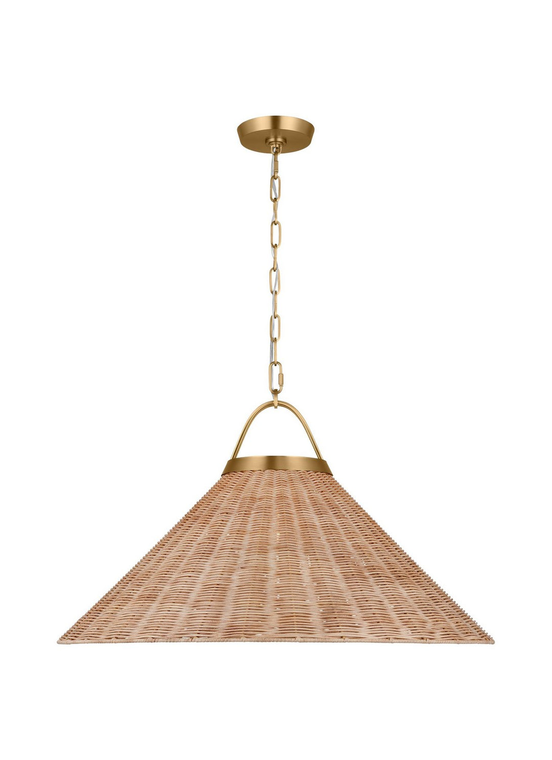 Visual Comfort Studio Whitby CP1431BBS Pendant Light - Burnished Brass