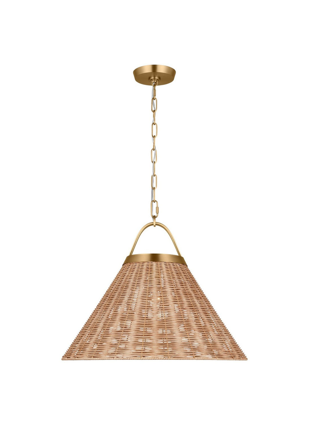 Visual Comfort Studio Whitby CP1441BBS Pendant Light - Burnished Brass