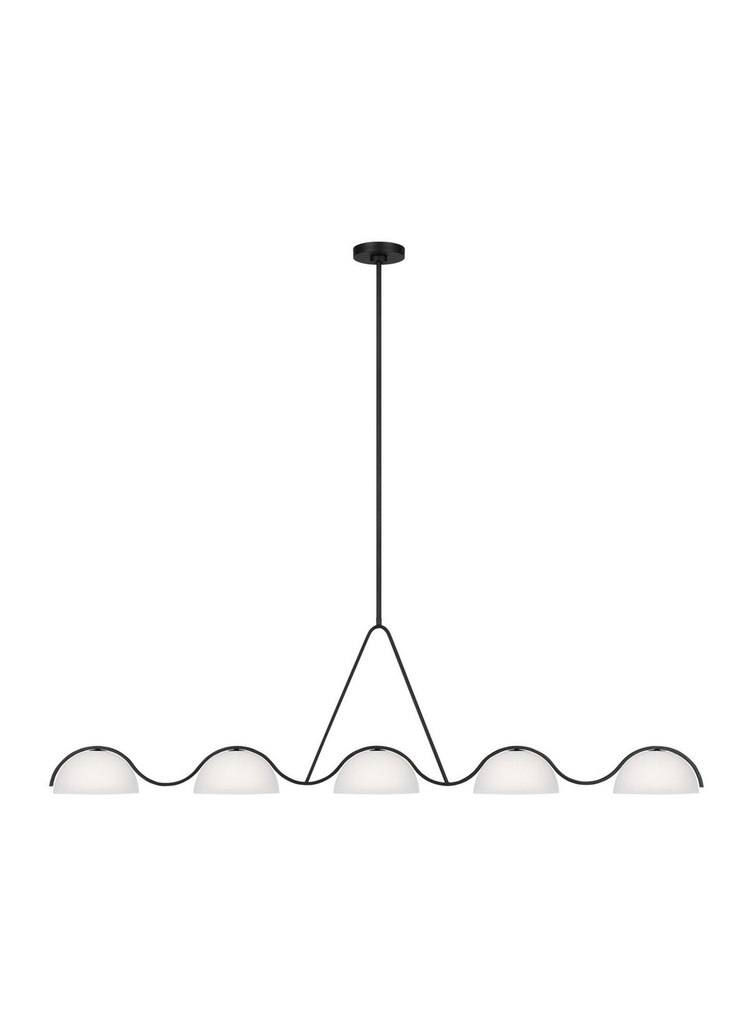 Visual Comfort Studio Nido KC1125MBK Pendant Light - Midnight Black