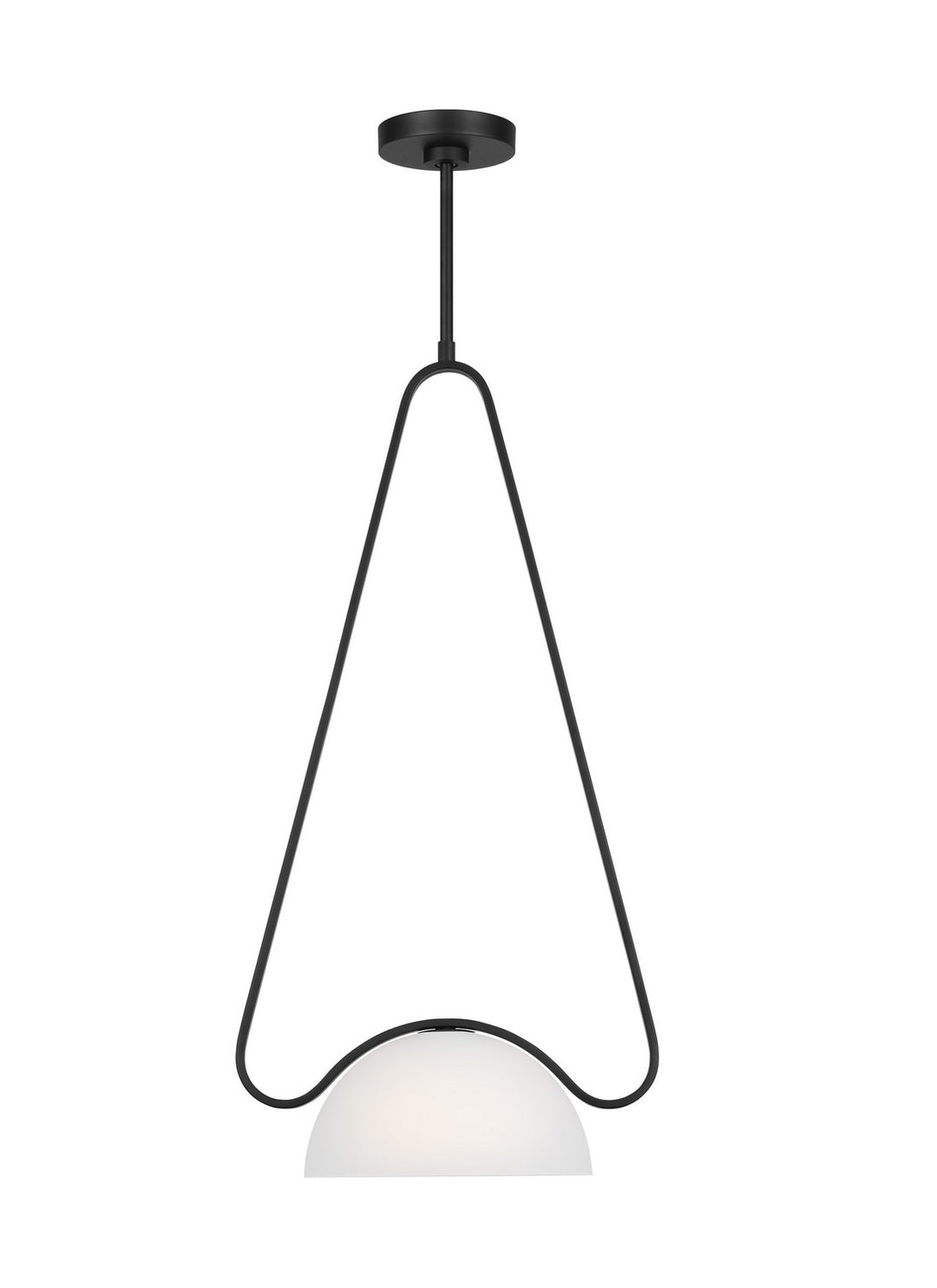 Visual Comfort Studio Nido KP1151MBK Pendant Light - Midnight Black