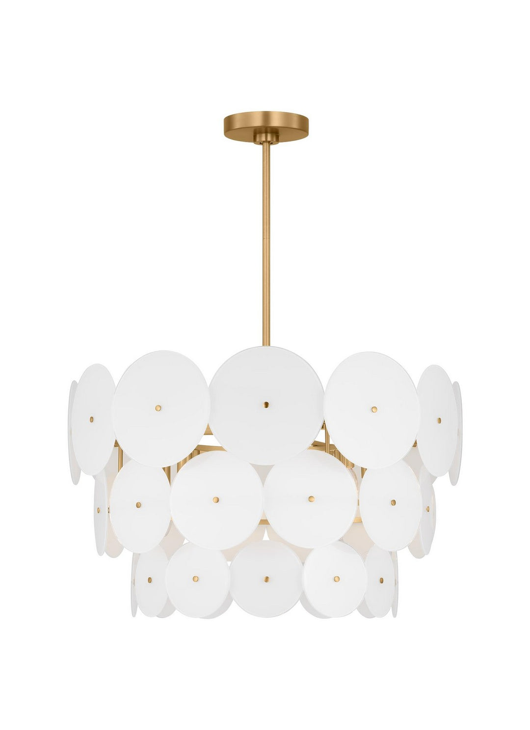 Visual Comfort Studio Emery KSC10912BBS Chandelier Light - Burnished Brass