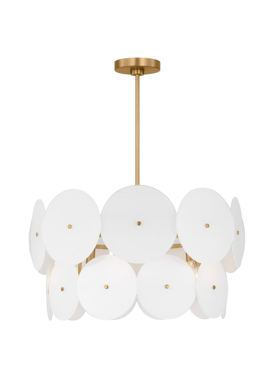 Visual Comfort Studio Emery KSC1106BBS Chandelier Light - Burnished Brass