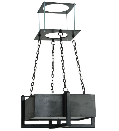 Meyda Tiffany Quadrato 132217 Pendant Light - Steel
