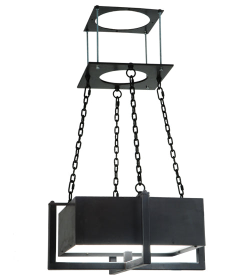 Meyda Tiffany Quadrato 132217 Pendant Light - Steel