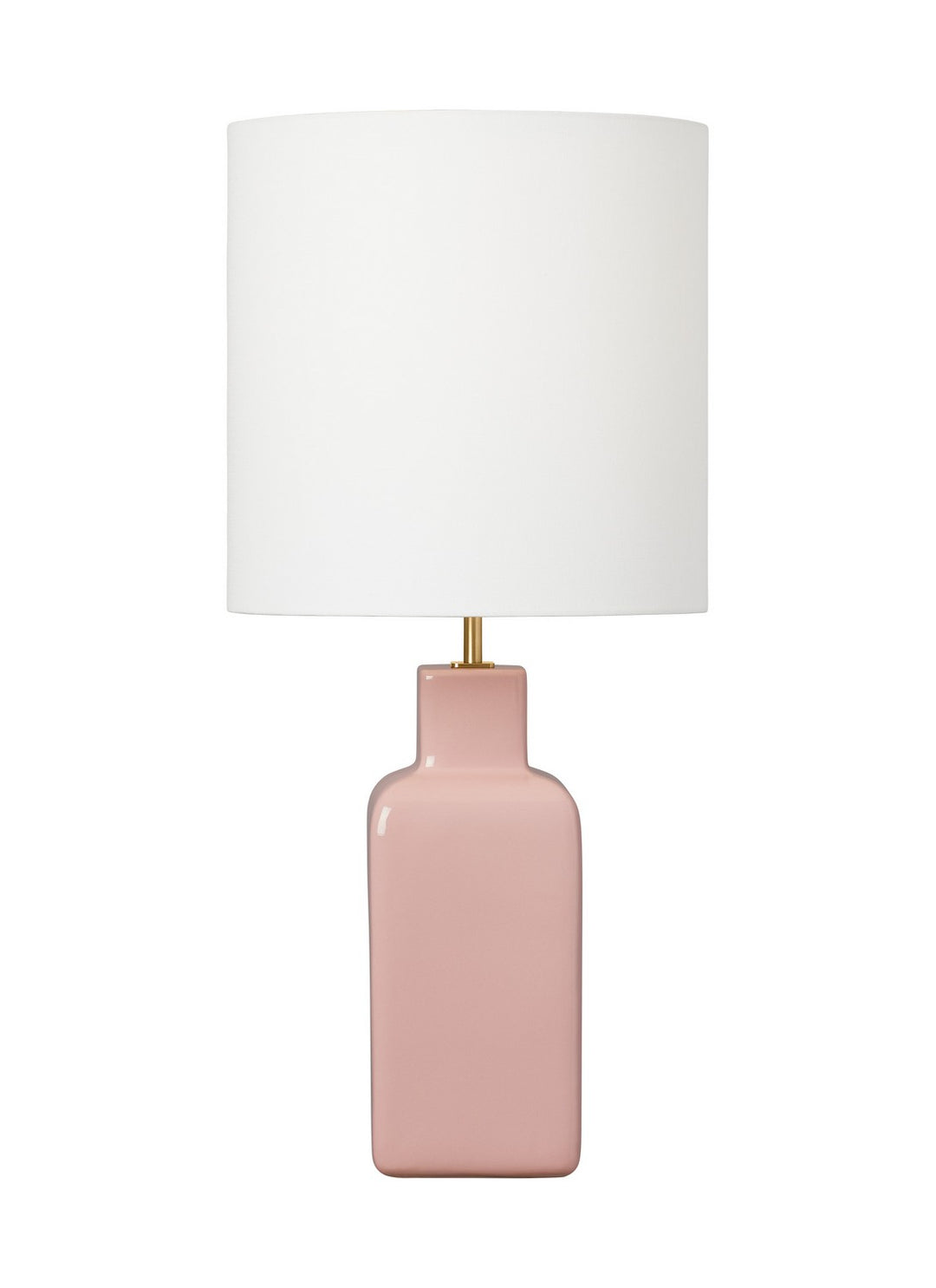 Visual Comfort Studio KST1171CRS1 Anderson One Light Table Lamp Lamp Pink