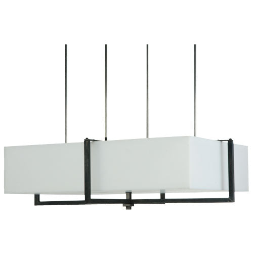 Meyda Tiffany Quadrato 132220 Pendant Light - Steel