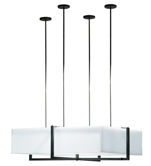 Meyda Tiffany Quadrato 132220 Pendant Light - Steel