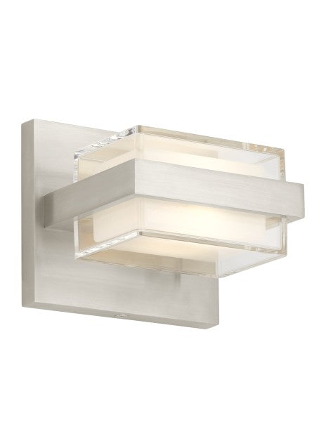 Visual Comfort Modern 700BCKMD1NB-LED930-277 Wall Light - Natural Brass