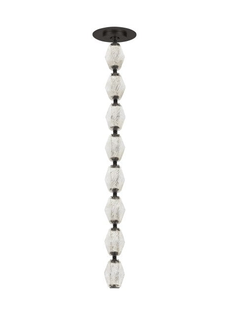Visual Comfort Modern 700CLR24BZ-LED927S Pendant Light - Dark Bronze