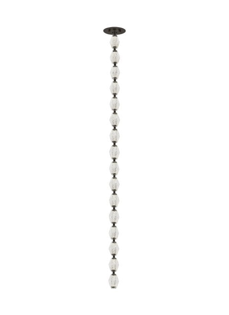 Visual Comfort Modern 700CLR48BZ-LED930S Pendant Light - Dark Bronze