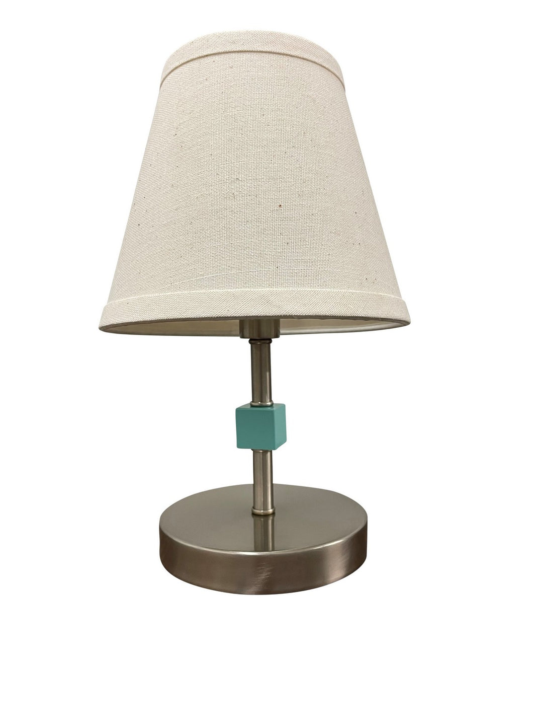 House Of Troy Lighting B203-SN/MT  Bryson Lamp Satin Nickel/Mint