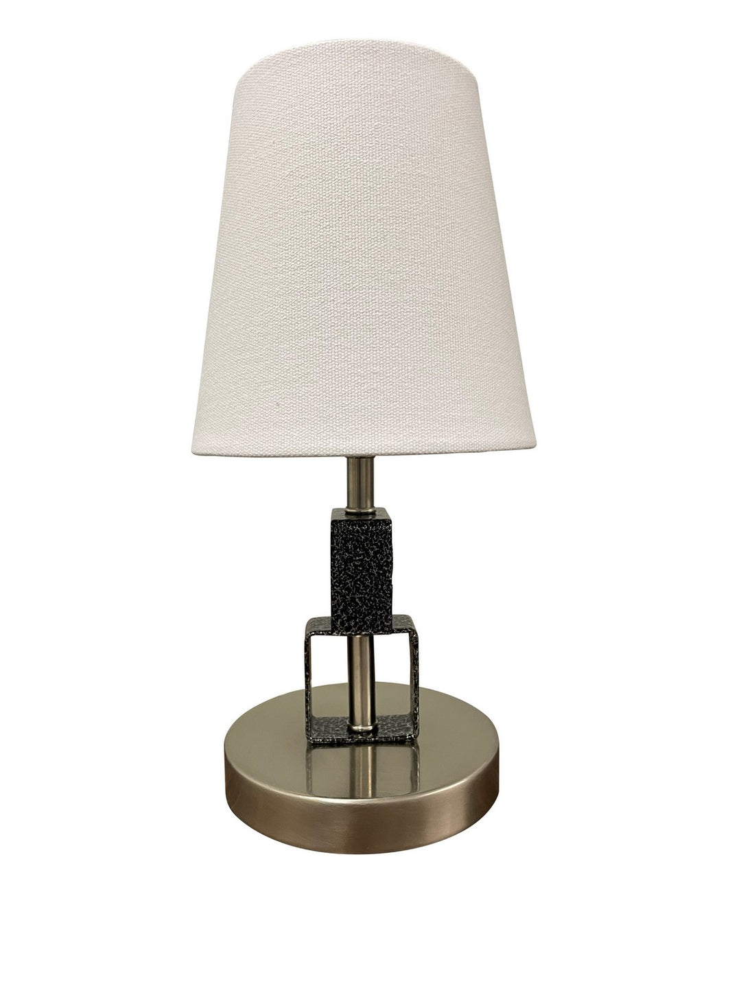 House Of Troy Lighting B208-SN/SS  Bryson Lamp Satin Nickel/Supreme Silver