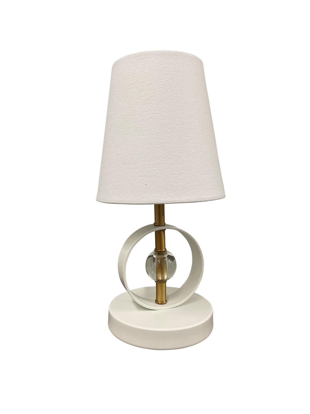 House Of Troy Lighting B210-WB/WT  Bryson Lamp Weathered Brass/White