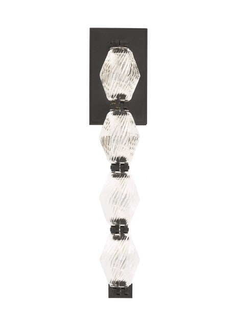 Visual Comfort Modern 700WSCLR15BZ-LED927 Wall Light - Dark Bronze