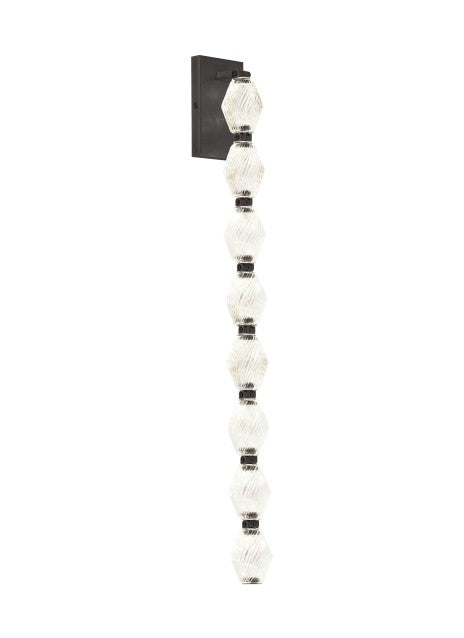 Visual Comfort Modern 700WSCLR28BZ-LED927 Wall Light - Dark Bronze
