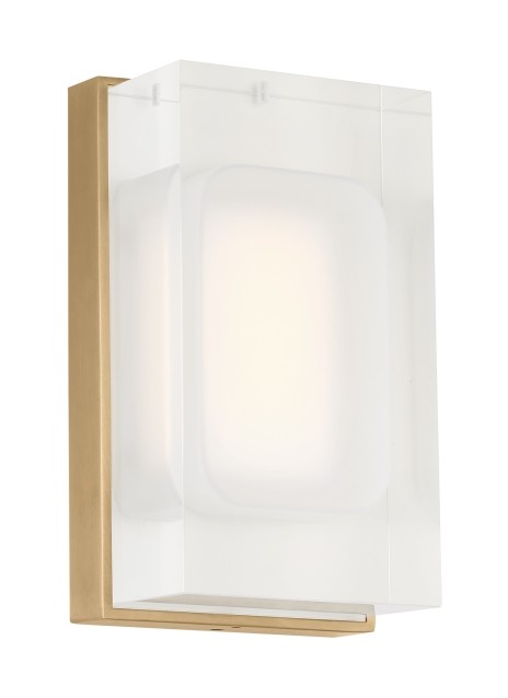 Visual Comfort Modern 700WSMLY7NB-LED930 Wall Light - Natural Brass