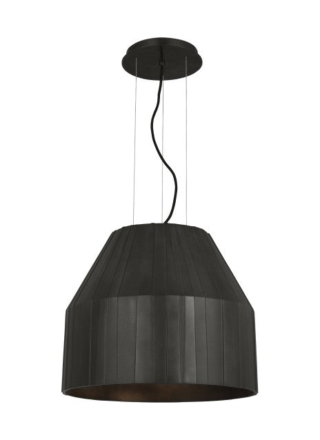 Visual Comfort Modern CDPD17827PZ Pendant Light - Plated Dark Bronze