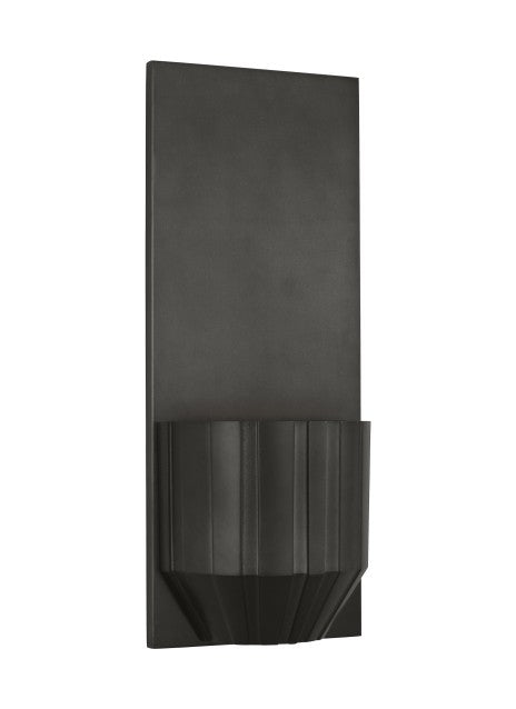 Visual Comfort Modern CDWS181PZ-L Wall Light - Plated Dark Bronze