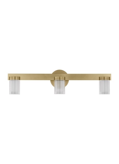 Visual Comfort Modern KWBA27527NB-277 Bath Vanity Light 4 in. wide - Natural Brass