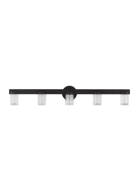 Visual Comfort Modern KWBA27627B Bath Vanity Light 4 in. wide - Nightshade Black