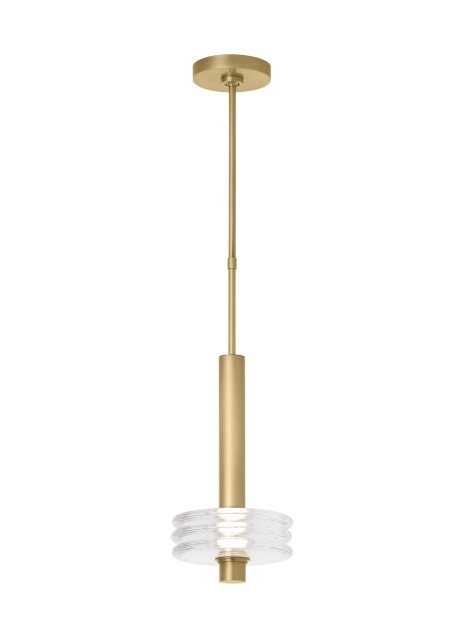 Visual Comfort Modern KWPD21227CNB Pendant Light - Natural Brass