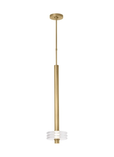 Visual Comfort Modern KWPD21327CNB Pendant Light - Natural Brass