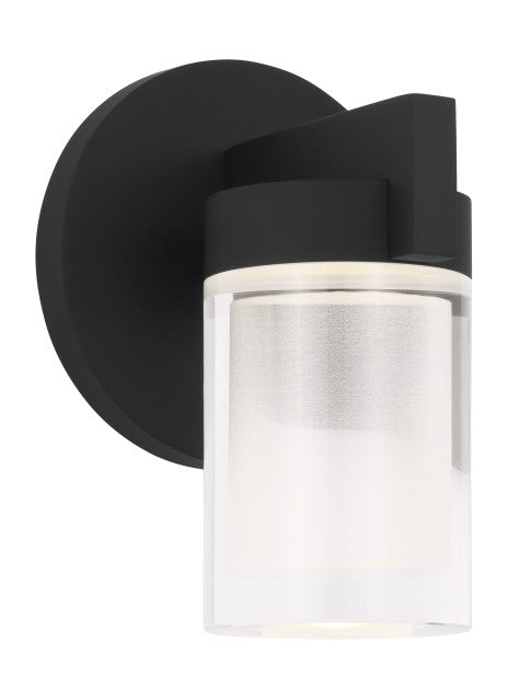 Visual Comfort Modern KWWS19927B-277 Wall Light - Nightshade Black