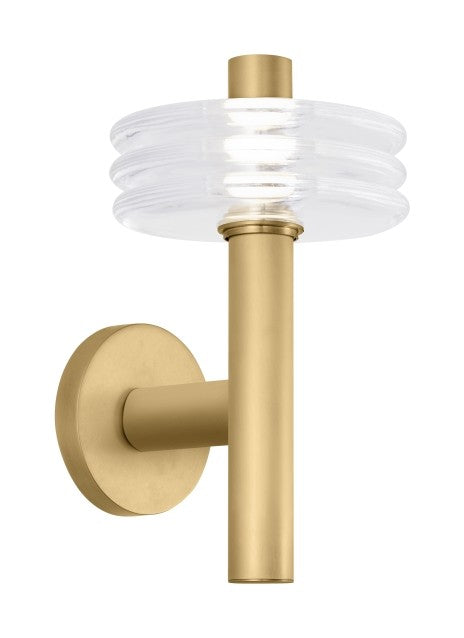 Visual Comfort Modern KWWS21027CNB Wall Light - Natural Brass