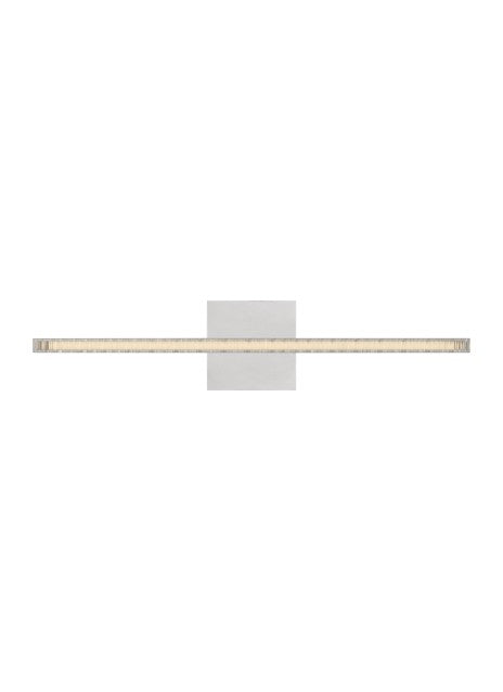 Visual Comfort Modern MDBA18427N Bath Vanity Light 24 in. wide - Polished Nickel