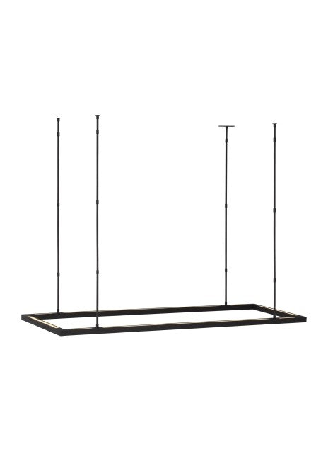 Visual Comfort Modern MDLS18727B Pendant Light - Nightshade Black