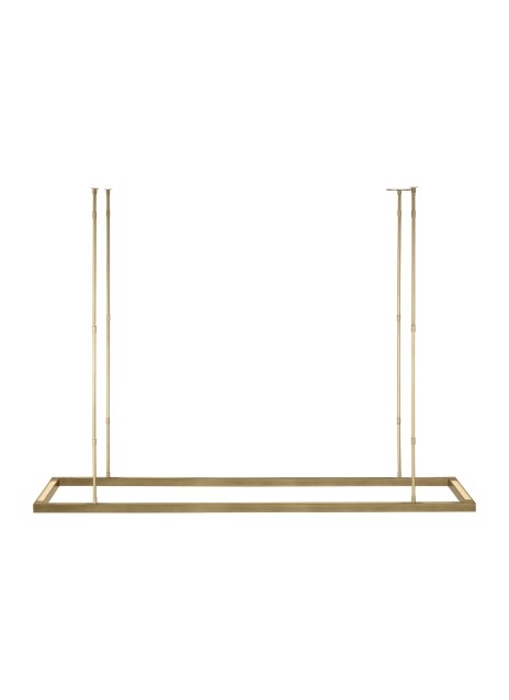Visual Comfort Modern MDLS18727NB Pendant Light - Natural Brass