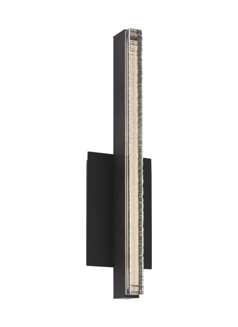 Visual Comfort Modern MDWS18327B Wall Light - Nightshade Black
