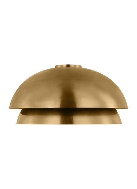 Visual Comfort Modern SLFM13627NB Ceiling Light - Natural Brass