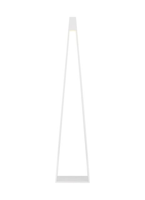 Visual Comfort Modern SLOFL10927WH  Led Outdoor Floor Lamp Outdoor White