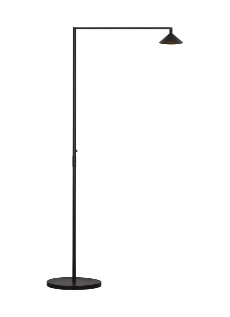 Visual Comfort Modern SLOFL24527B  Outdoor Floor Lamp Outdoor Black