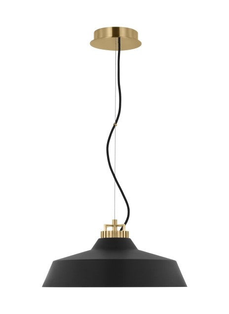 Visual Comfort Modern SLPD12827BNB Pendant Light - Natural Brass