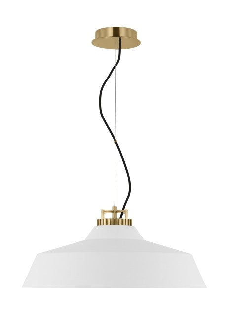 Visual Comfort Modern SLPD13027WNB Pendant Light - Natural Brass