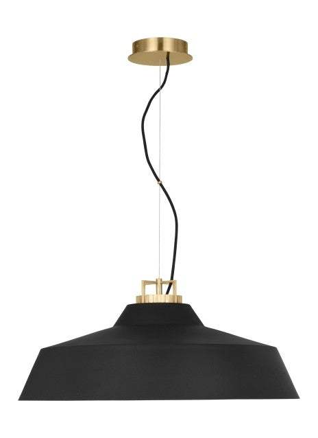 Visual Comfort Modern SLPD13127BNB Pendant Light - Natural Brass