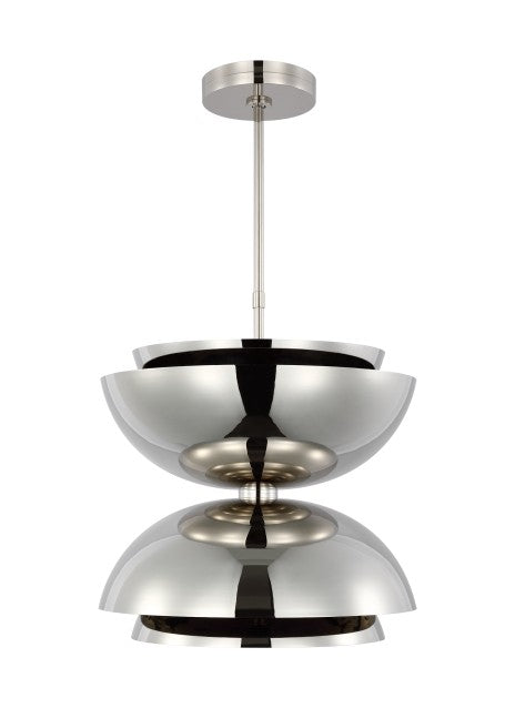 Visual Comfort Modern SLPD13227N Pendant Light - Polished Nickel