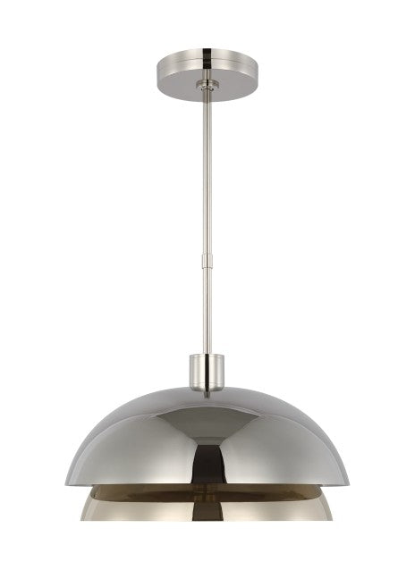 Visual Comfort Modern SLPD13427N Pendant Light - Polished Nickel