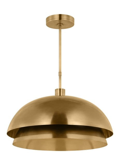 Visual Comfort Modern SLPD13527NB Pendant Light - Natural Brass