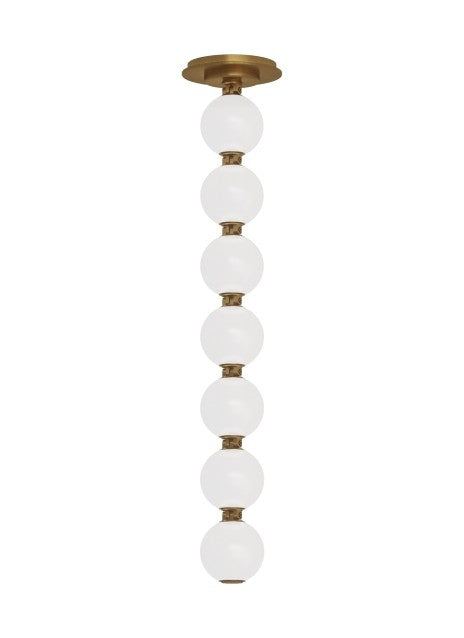 Visual Comfort Modern SLPD22627NBR-277 Pendant Light - Natural Brass