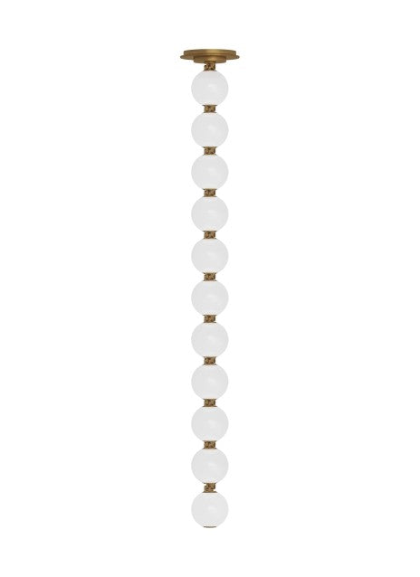Visual Comfort Modern SLPD22927NBS Pendant Light - Natural Brass